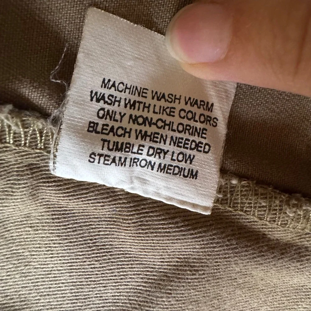 VTG Polo Ralph Lauren Tyler Short Mens 36 Tan Chino Cotton Shorts Y2K Preppy